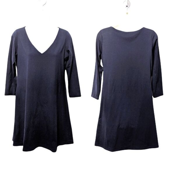 SUSANA MONACO V-Neck 3/4 Sleeve Dress M - Picture 1 of 8